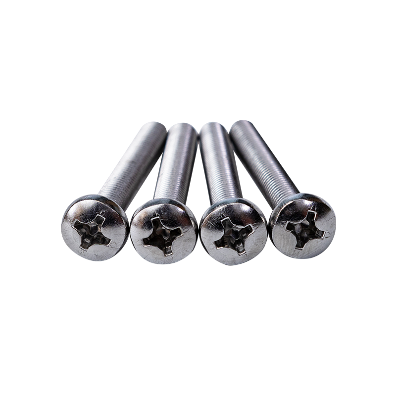 SS304 GB818 M4 șuruburi cu cap cilindric cu cap cruciforme